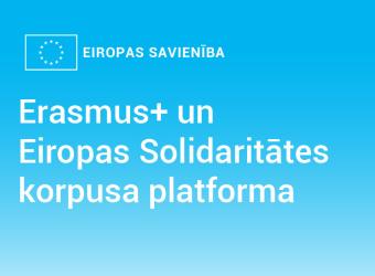 Erasmus+ un Eiropas Solidaritātes korpusa platforma