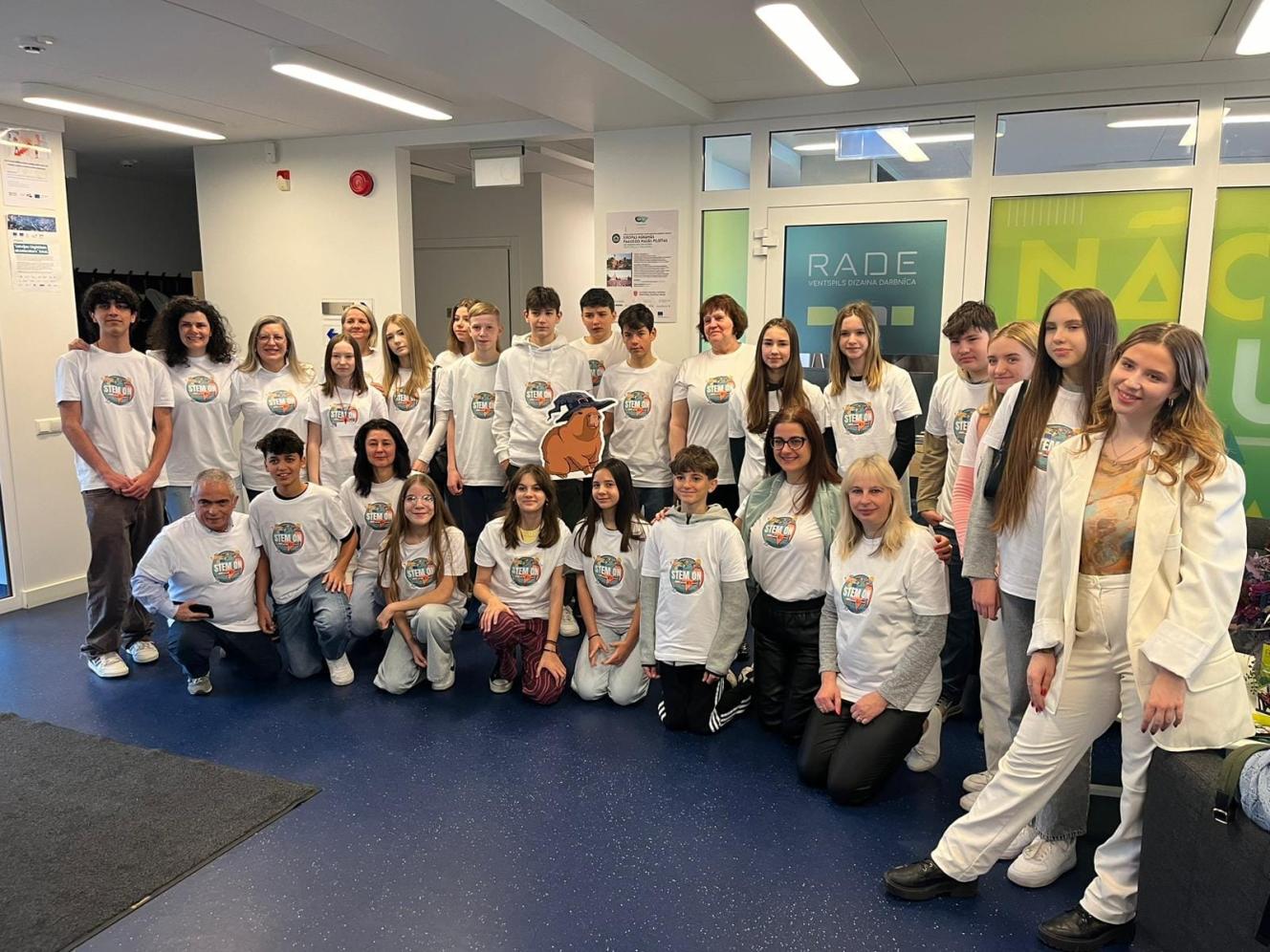 Erasmus+ maza mēroga partnerības projektu Nr. 2023-2-LV01-KA210-SCH-000169866 “STEM ON”
