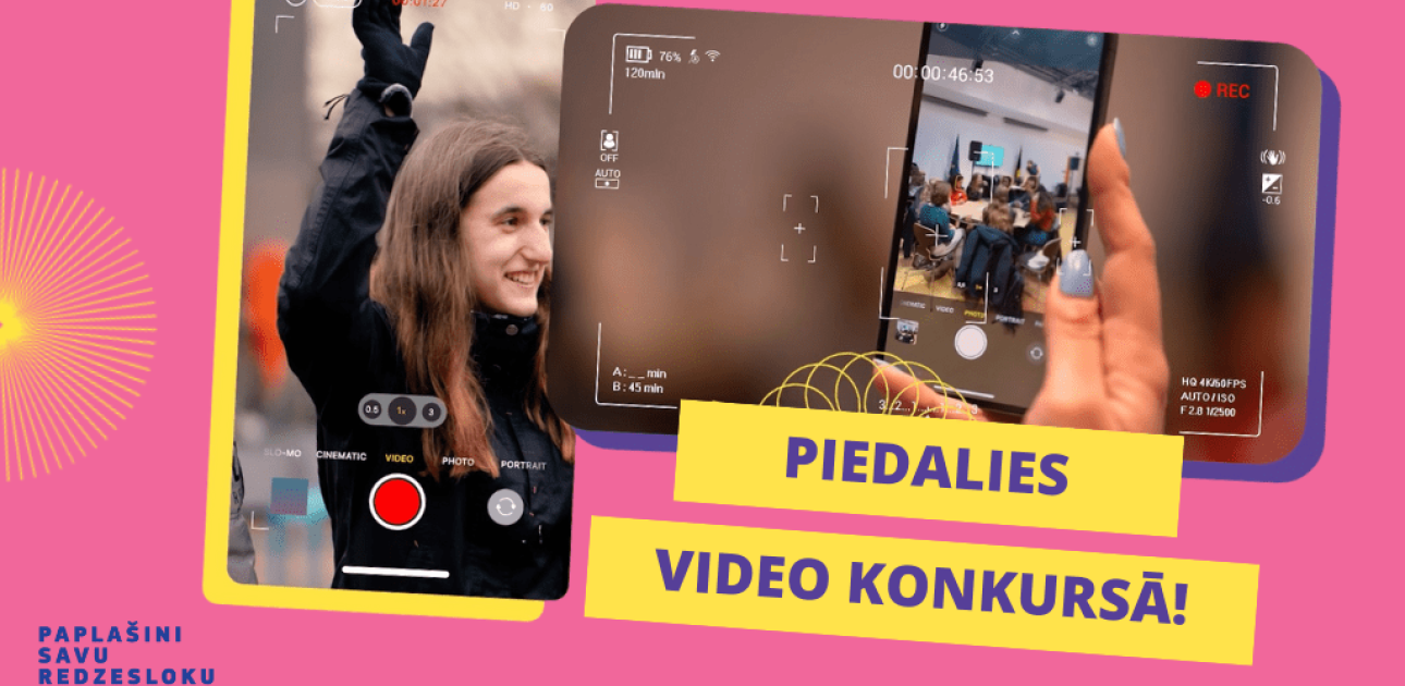 Aicinām jauniešus piedalīties Eiropas Komisijas rīkotajā “DiscoverEU” video konkursā