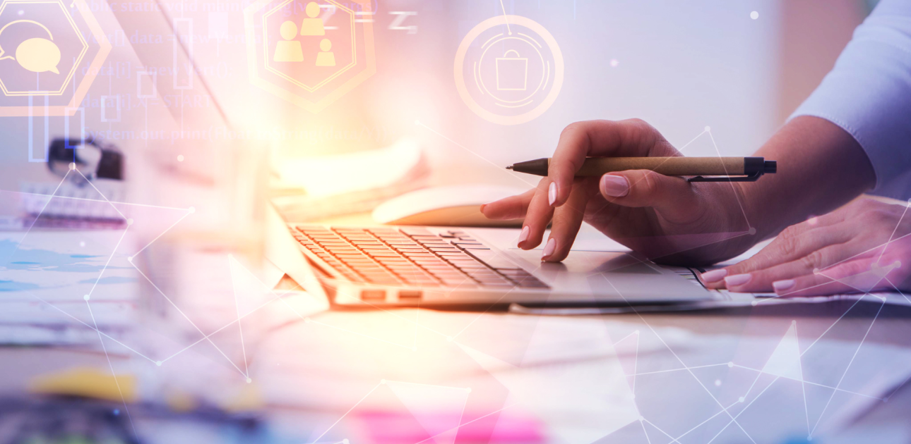 dators, raksta, ikonas