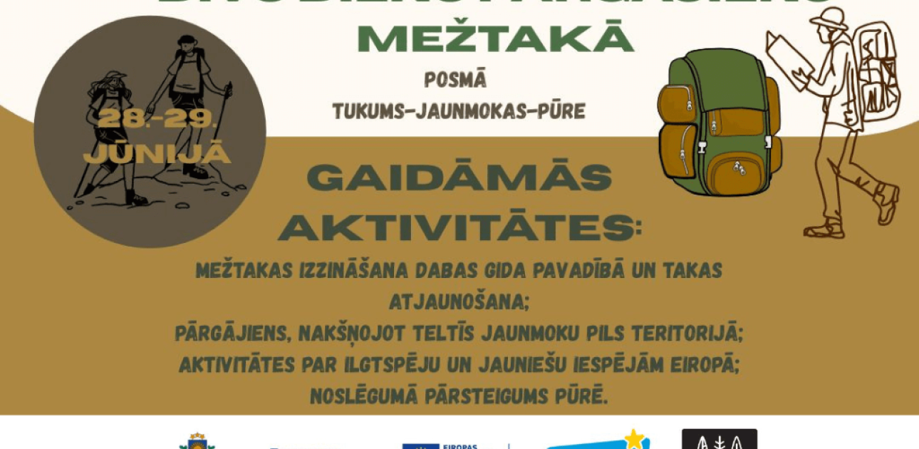 “EuroPeers” jauniešu–vēstnešu tīkla divu dienu pārgājiens