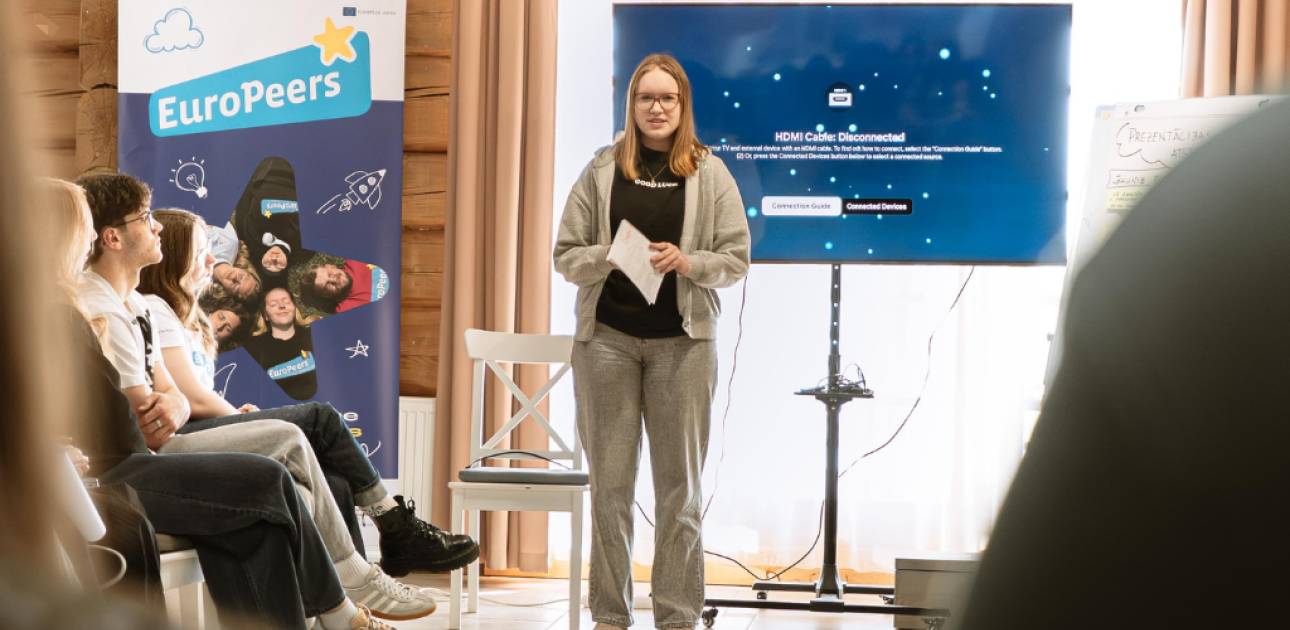 Iespēja kļūt par “EuroPeers” tīkla vēstnesi – starptautiskas mācības jauniešiem Francijā