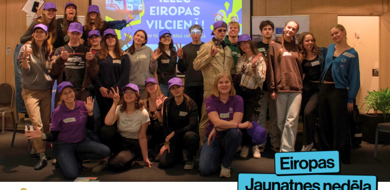 Iespēja jauniešiem: attīsti līderību un līdzdalību, organizējot pasākumu “Ielec Eiropas vilcienā”!