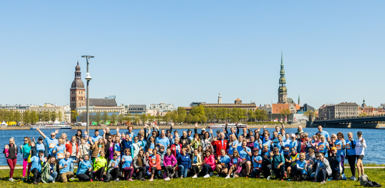 Erasmus+ komanda piedalās Rimi Rīgas maratonā