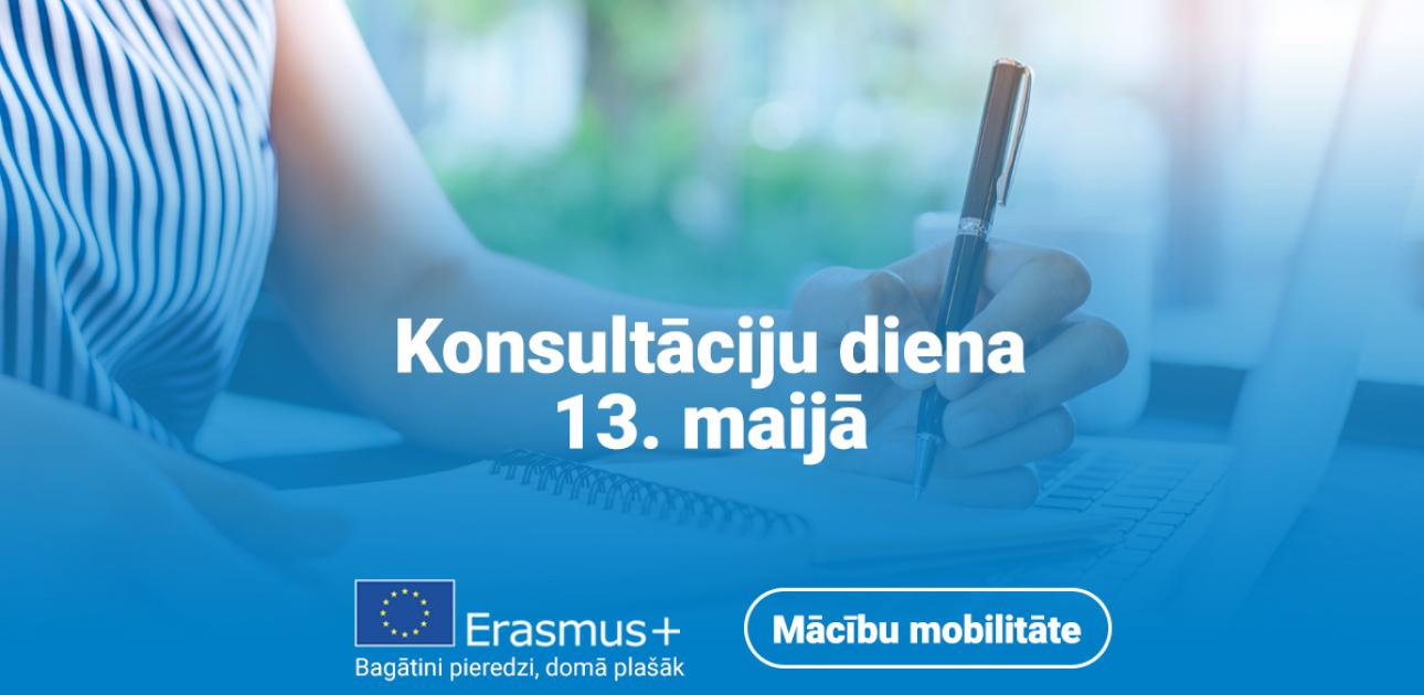 Erasmus konsultacijas dienas 13. maijs 2021