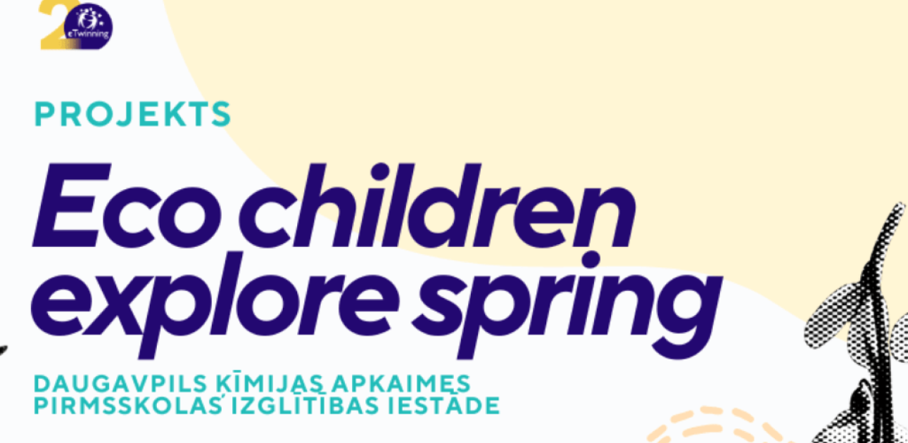 Mazie pētnieki atklāj pavasara noslēpumus eTwinning projektā 