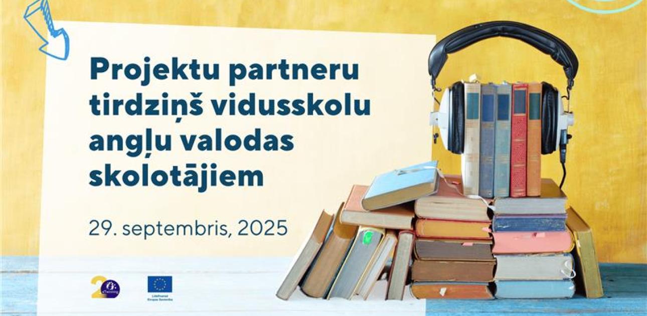 eTwinning starptautisks projektu partneru tirdziņš (vidusskolu angļu valodas pedagogiem)
