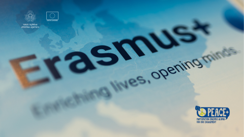 Erasmus+ ar saukli "Bagātini pieredzi, domā plašāk", Eiropas karte