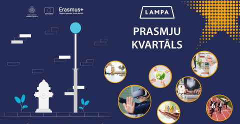 Prasmju kvartāla vizuālis sarunu festivālā LAMPA