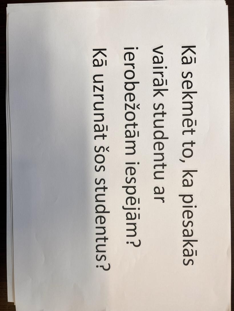 05.06.2024. seminārs Erasmus+ augstākā izglītība | ieraksti no Flipchart tāfelēm