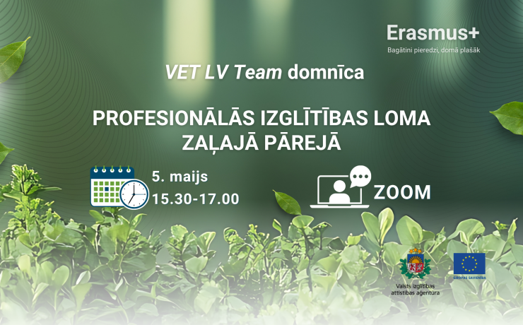 zaļas lapas, zaļā pāreja, tiešsaistes pasākums