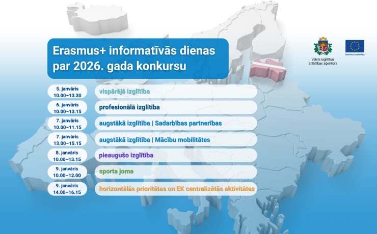 Informatīvie semināri, Eiropas kontūra, iezīmēta Latvija